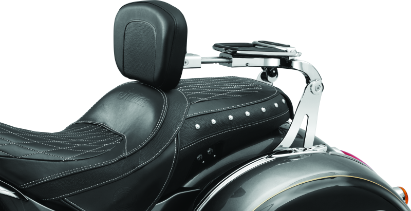 Kuryakyn Multi-Purpose Backrest Chrome - Racecraft Industries