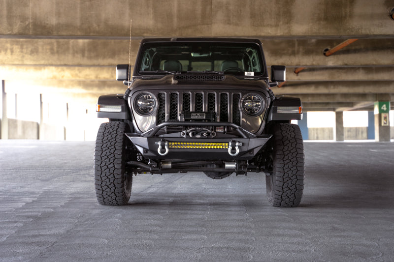 DV8 Offroad 07-23 Jeep Wrangler JK/JL & Gladiator JT FS-1 Series Stubby Front Bumper - Racecraft Industries