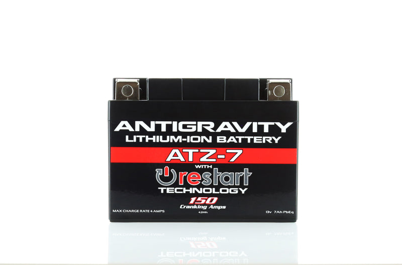Antigravity YTZ7 Lithium Battery w/Re-Start - Racecraft Industries