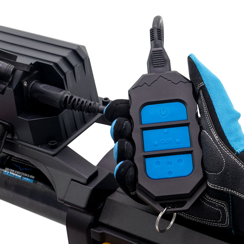 Borne Off-Road 12K Winch - Blue Synthetic Rope - Racecraft Industries