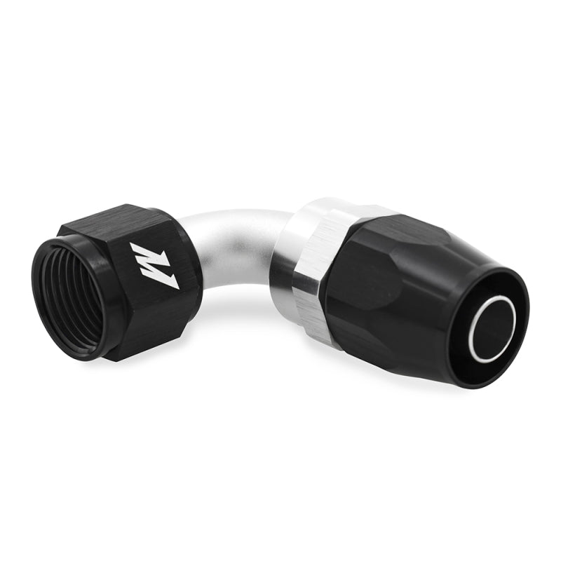 Aluminum -6AN 90 Degree Fitting - Black - Racecraft Industries
