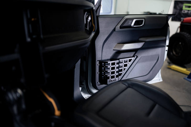DV8 21-23 Ford Bronco Front Door Pocket Molle Panels - Racecraft Industries
