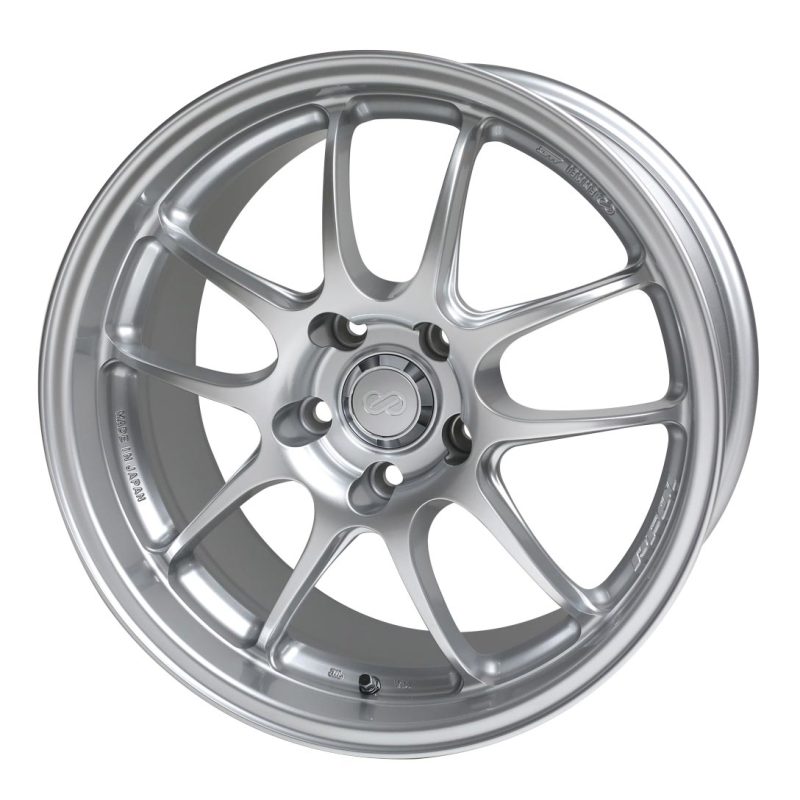 Enkei PF01 16x7 4x100 43mm Offset Silver Wheel Honda & Acura 4-Lug - Racecraft Industries