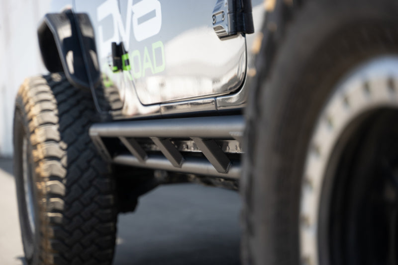 DV8 Offroad 18-23 Jeep Wrangler JL 4 Door FS-15 Series Rock Sliders - Racecraft Industries