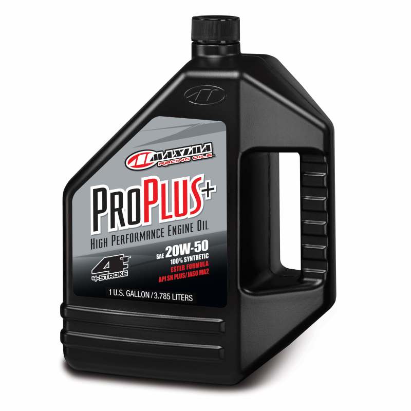 Maxima Pro Plus+ 20W-50 Synthetic - 128oz - Racecraft Industries