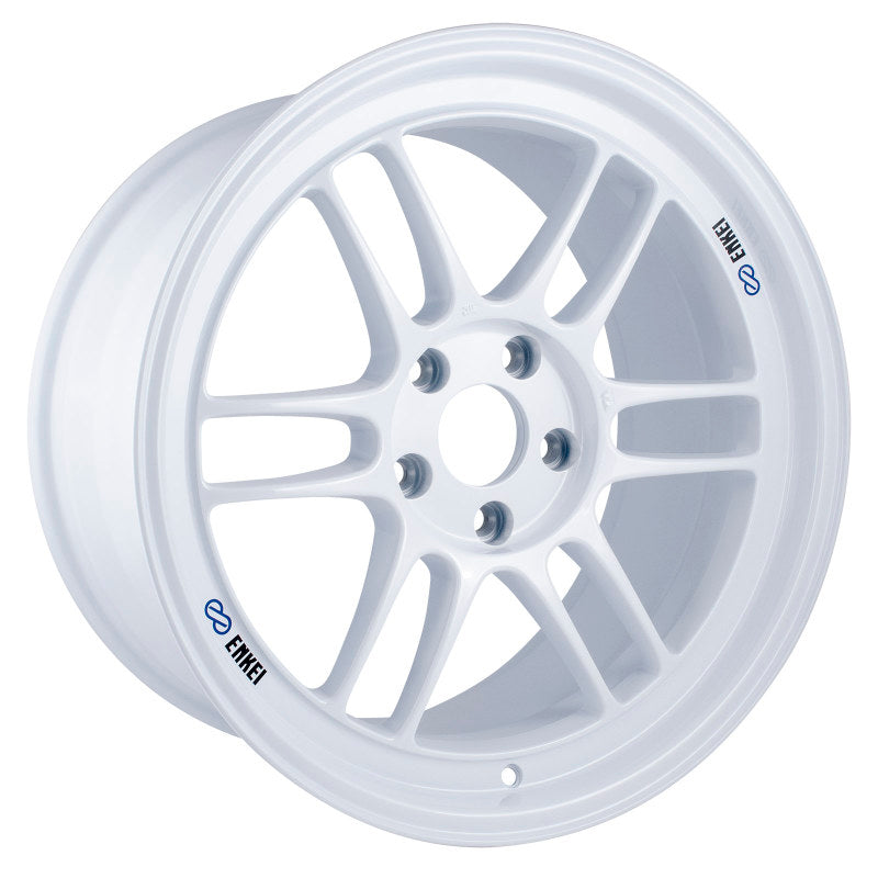 Enkei RPF1 18x9.5 5x114.3 38mm Offset 73mm Center Bore Vanquish White Wheel (Special Order/ MOQ 40*) - Racecraft Industries