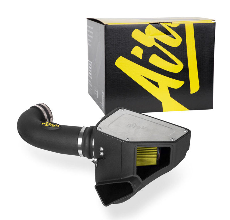 Airaid 16-20 Chevy Camaro SS 6.2L Intake System w/ Tube (Dry / Yellow Media) - Racecraft Industries