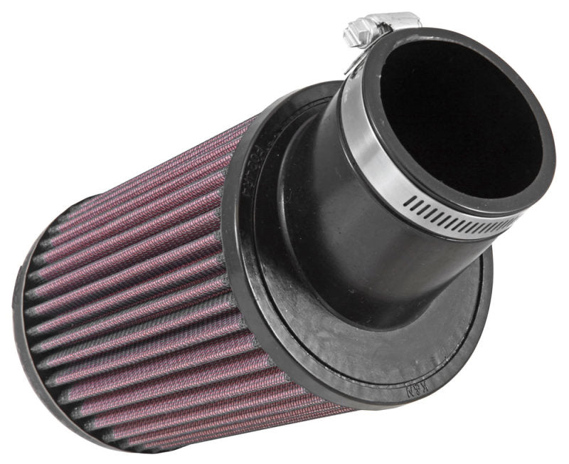 K&N Filter Universal X Stream Clamp-On 2.438in Flange ID x 4.5in Base OD x 4in Top OD x 6.563in H - Racecraft Industries