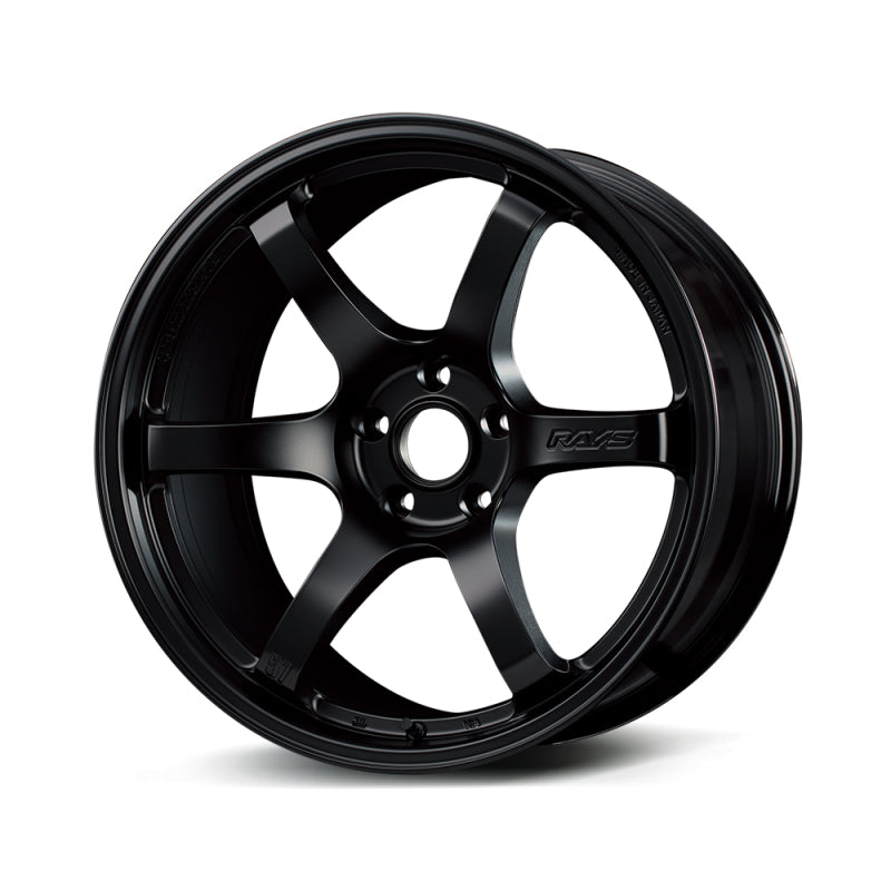 Gram Lights 57DR 19x9.5 +25 5-114.3 Semi Gloss Black Wheel - Racecraft Industries