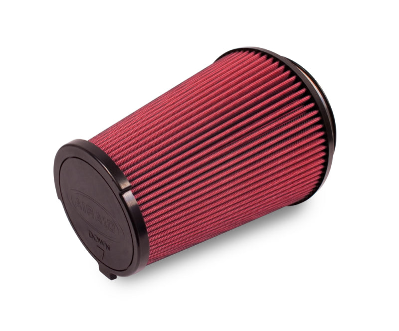 Airaid 10-14 Ford Mustang Shelby 5.4L Supercharged Direct Replacement Filter - Oiled / Red Media - Racecraft Industries