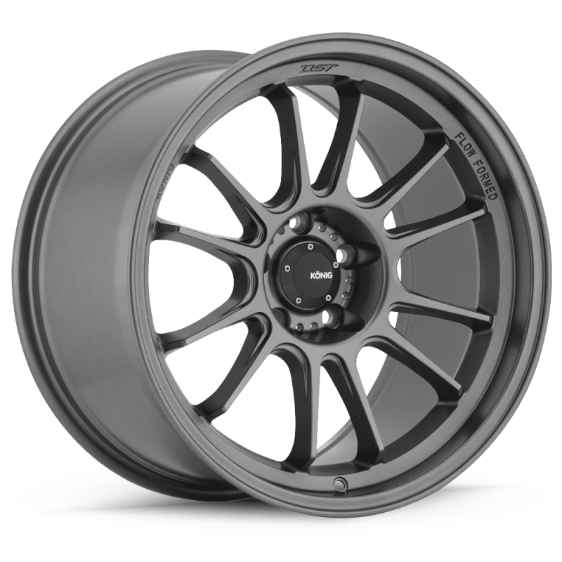 Konig Hypergram 17X9 5X112 ET42 Matte Grey Flow Formed - Racecraft Industries