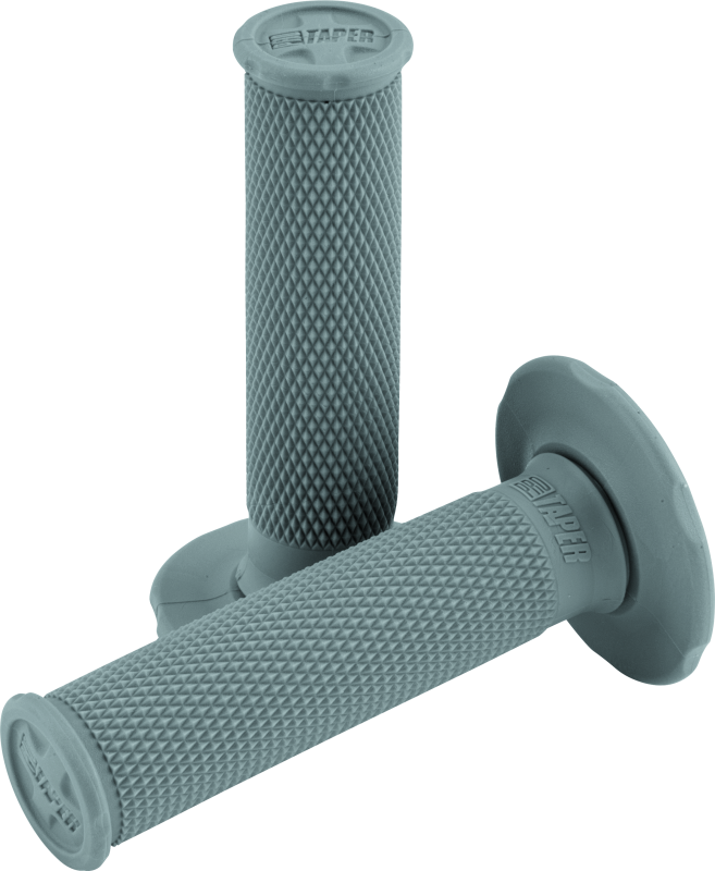 ProTaper Full Diamond Grips Soft - Light Gray - Racecraft Industries