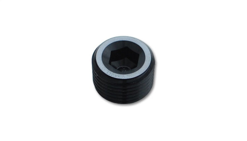 Vibrant 3/4in NPT Socket Pipe Plugs - Aluminum - Racecraft Industries