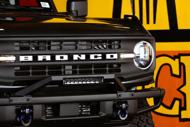 DV8 Offroad 21-22 Ford Bronco Factory Modular Front Bumper Bull Bar - Racecraft Industries