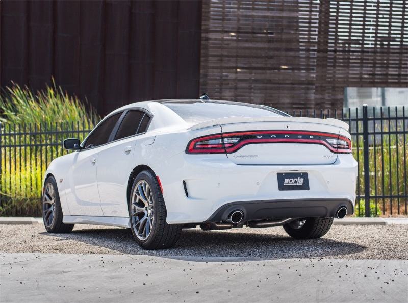Borla 15-16 Dodge Charger SRT 392 6.4L No Tip Single Split Rear Exit ATAK w/ Valves Exhaust - Racecraft Industries
