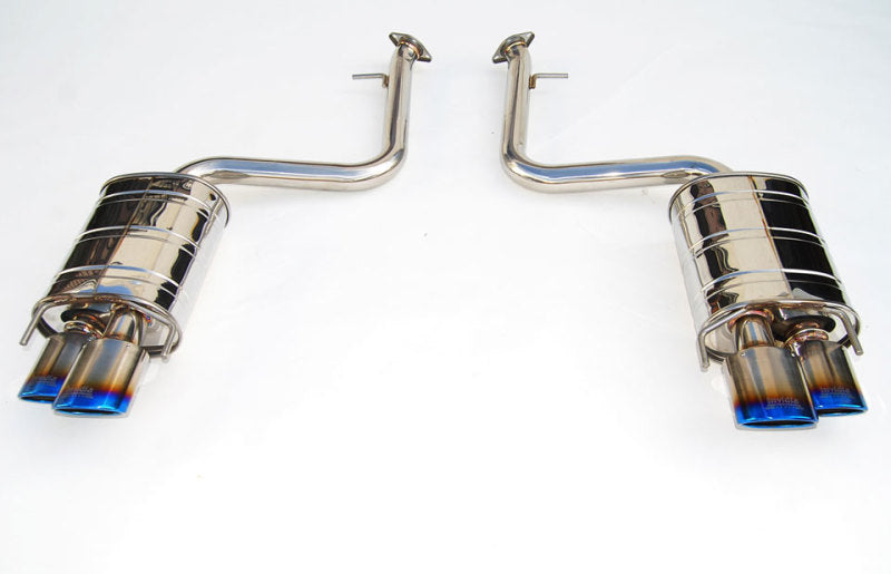 Invidia 15+ Lexus RC350/200T Titanium Quad Rolled Tip Axel-Back Exhaust - Racecraft Industries