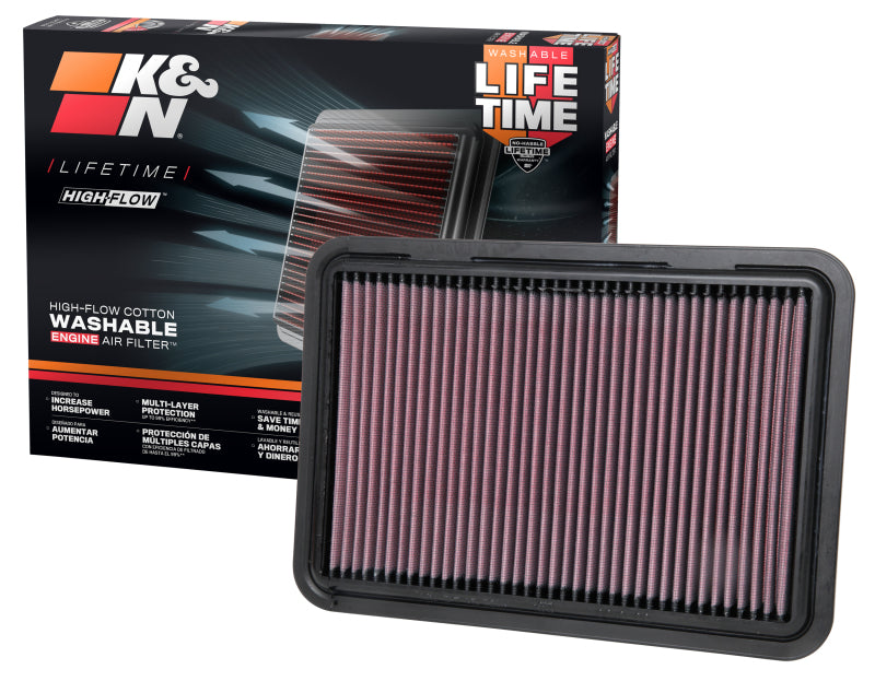 K&N 17-19 SUZUKI SWIFT V L4-1.4L F/I Drop In Air Filter - Racecraft Industries