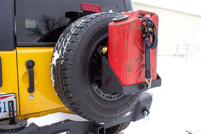 Fishbone Offroad Spare Tire Jerry Can Mount - Racecraft Industries