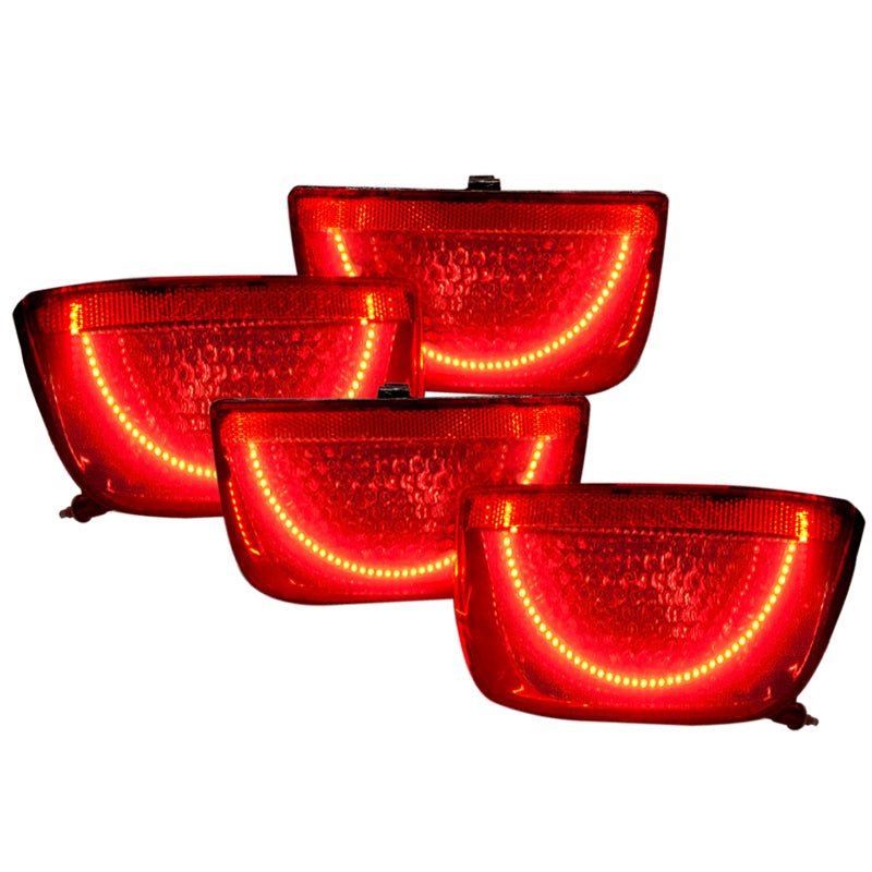 Oracle 10-13 Chevrolet Camaro LED Afterburner Tail Light Halo Kit - Red SEE WARRANTY - Racecraft Industries