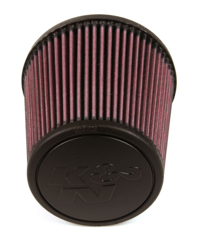 K&N Universal Rubber Filter - Round Tapered 6in Base OD x 3in Flange ID x 6in H - Racecraft Industries