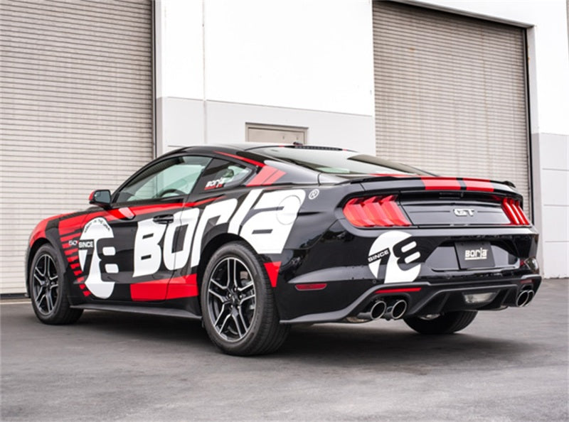 Borla 2018 Ford Mustang GT 5.0L AT/MT 3in ATAK Catback Exhaust w/ Valves - Racecraft Industries