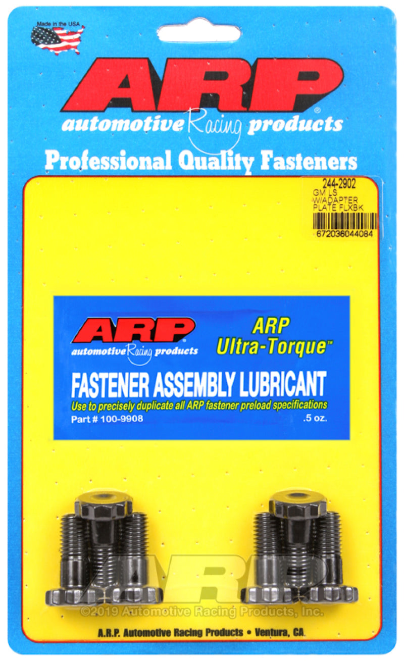 ARP GM LS w/ adapter Plate Flexplate Bolt Kit - Racecraft Industries