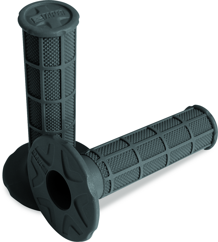 ProTaper Full Waffle Grips Medium - Dark Gray - Racecraft Industries