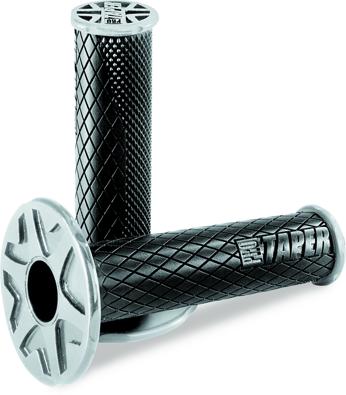 ProTaper Full Diamond Dual Density MX Grips - Black - Racecraft Industries