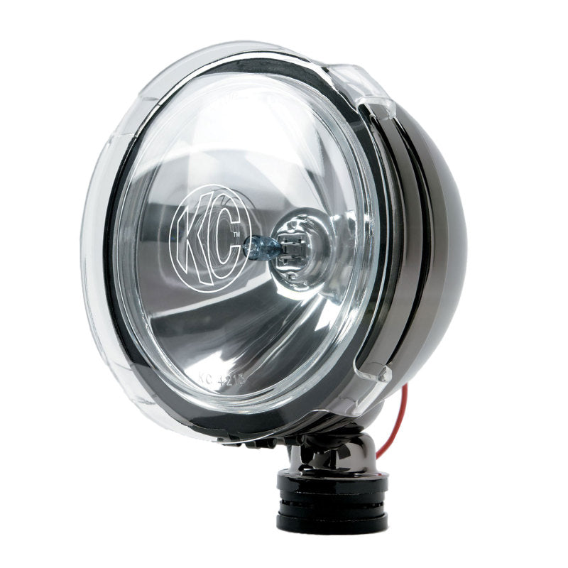 KC HiLiTES LiteShield Acrylic Cover for 6in. SlimLite/Daylighter/Pro-Sport Lights (Pair) - Clear - Racecraft Industries