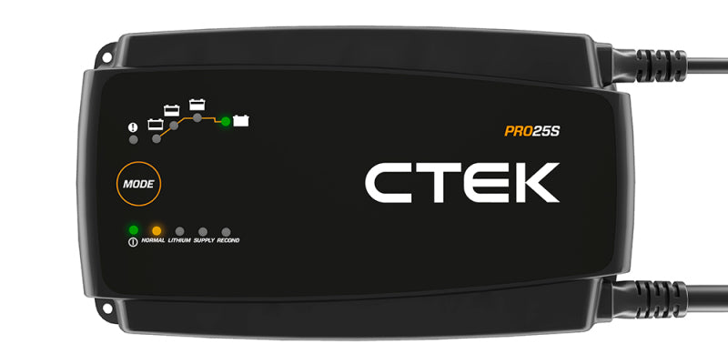 CTEK PRO25S Battery Charger - 50-60 Hz - 12V - Racecraft Industries