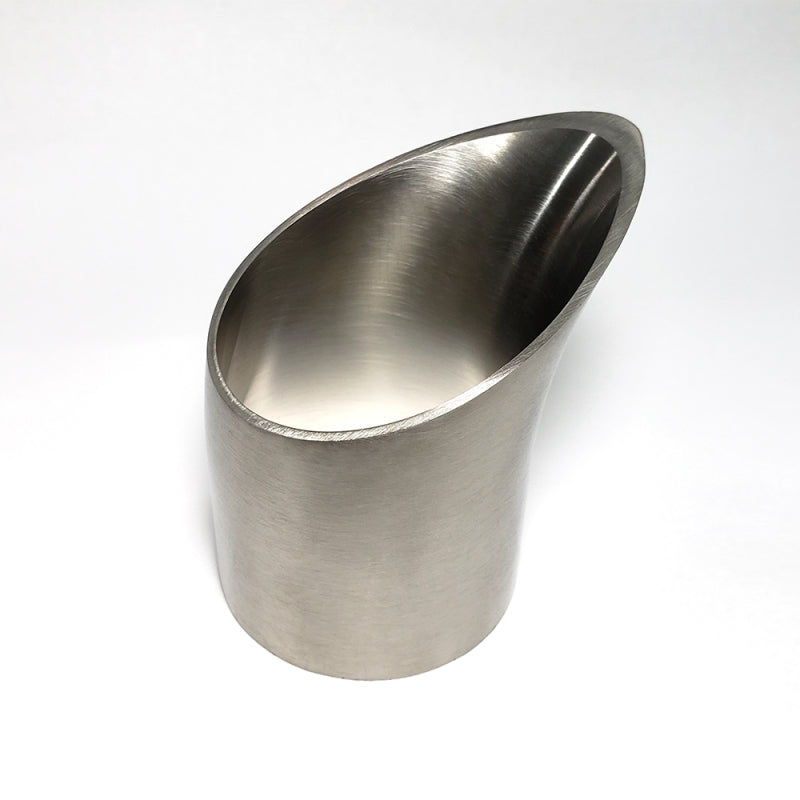 Ticon Industries SS304 2.5in Teardrop Exhaust Tip - Sequence Manufacturing - Racecraft Industries