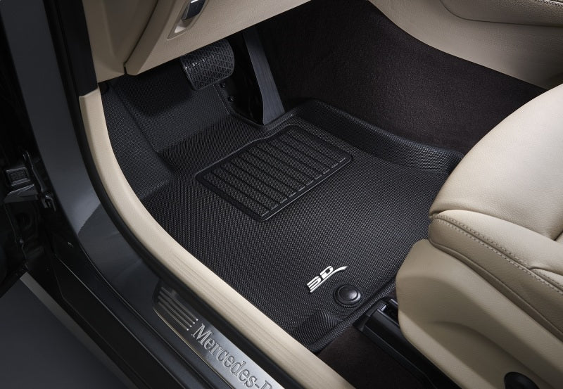 3D MAXpider 2015-2020 Ford Mustang Kagu 1st Row Floormat - Black - Racecraft Industries