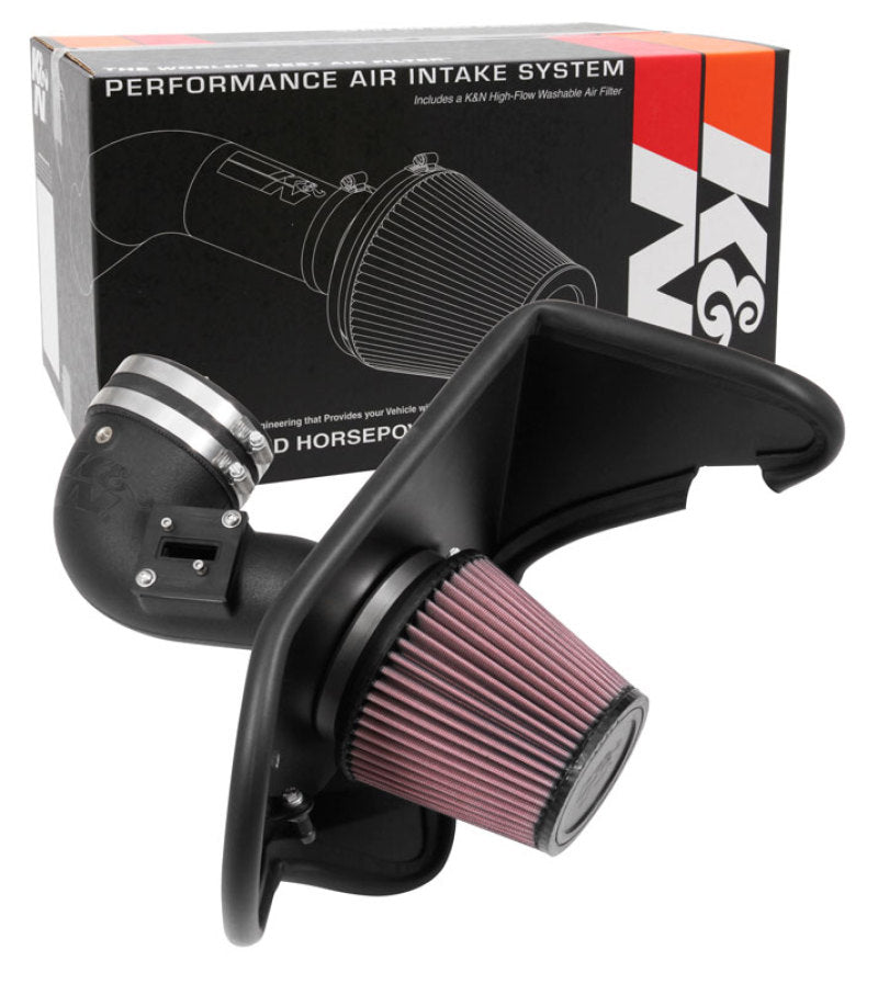 K&N 16-17 Chevrolet Camaro L4-2.0L F/I Turbo Aircharger Performance Intake - Racecraft Industries