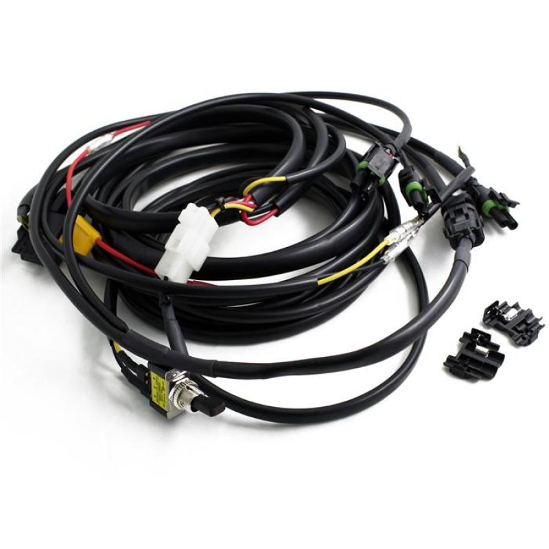 Baja Designs 325 WattsSquadron/S2 Wire Harness (3 Lights Max) - Racecraft Industries