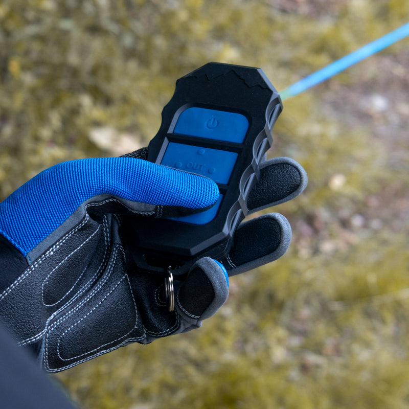 Borne Off-Road 10K Winch - Red Synthetic Rope - Racecraft Industries