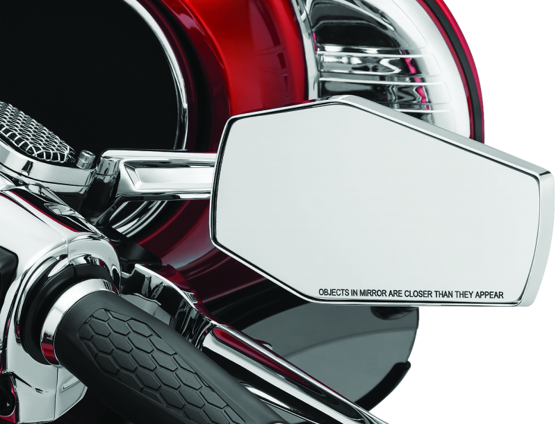 Kuryakyn Hex Mirrors Chrome - Racecraft Industries