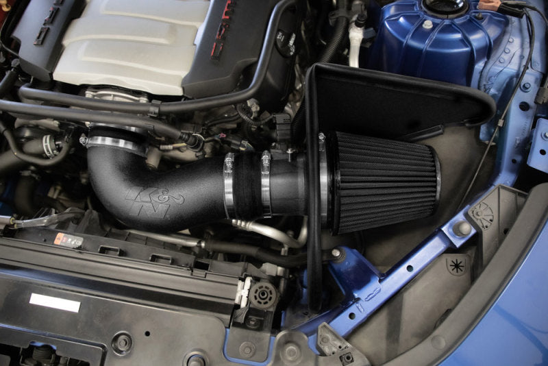 K&N 16-23 Chevrolet Camaro SS 6.2L V8 F/I Dryflow Performance Air Intake System - Racecraft Industries