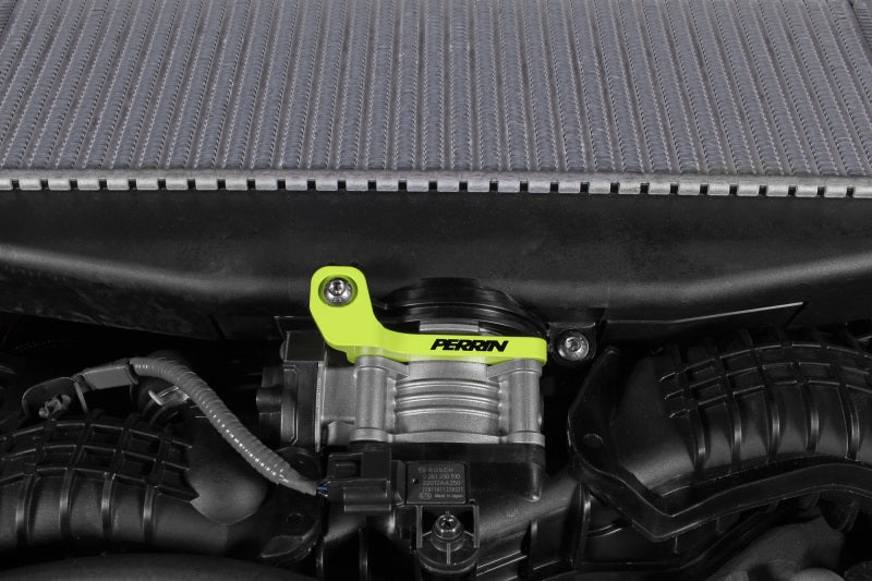 Perrin 2022+ Subaru WRX/19-23 Ascent/Legacy/Outback Top Mount Intercooler Bracket - Neon Yellow - Racecraft Industries