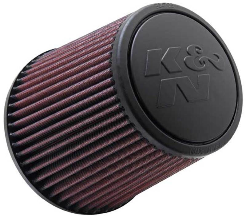 K&N Universal Rubber Filter - Round Tapered 6in Base OD x 3in Flange ID x 6in H - Racecraft Industries