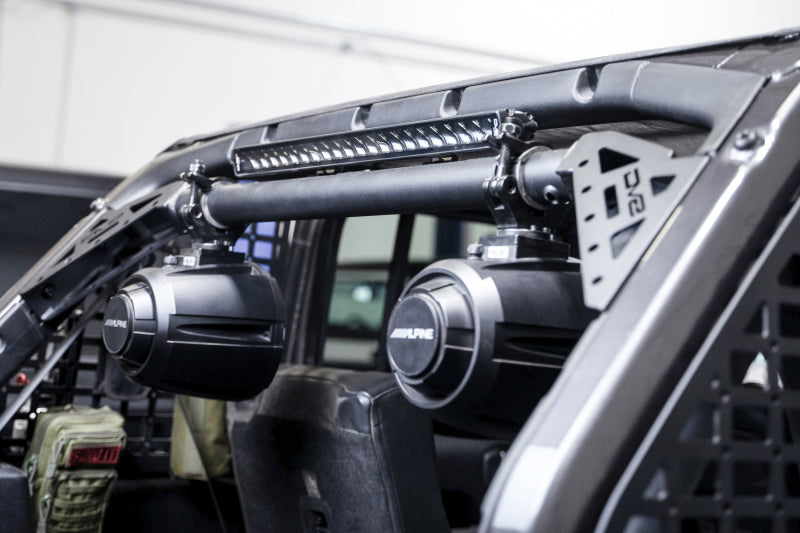 DV8 Offroad 18-23 Jeep Wrangler JL 4-Door Speaker/Light Bar Mount - Racecraft Industries