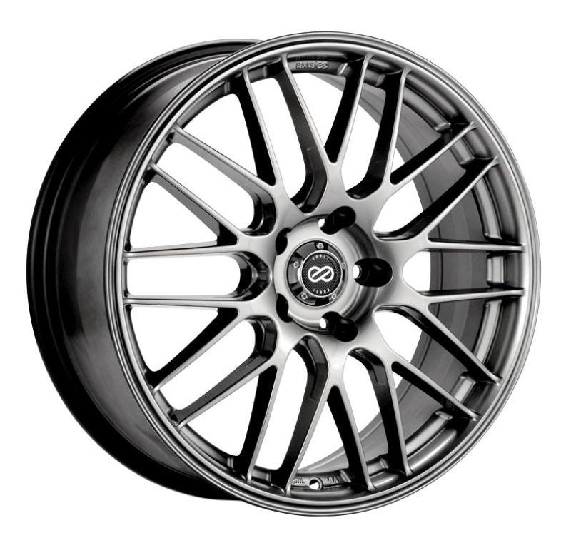 Enkei EKM3 18x8 5x112 Bolt Pattern 45mm Offset 72.6 Bore Dia Performance Hyper Silver Wheel - Racecraft Industries