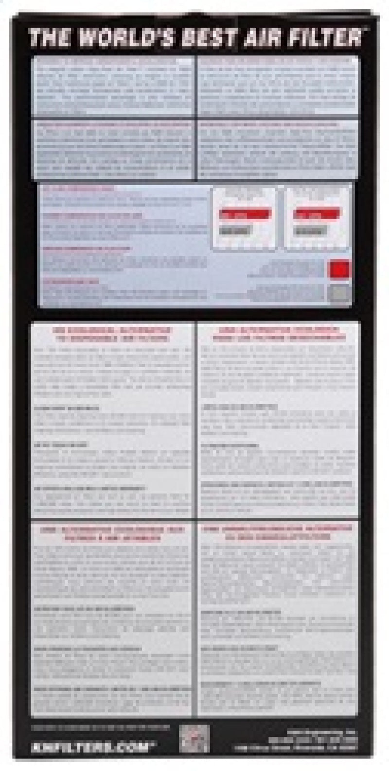 K&N 96-04 Chevy Express / GMC Savana Drop In Air Filter - Racecraft Industries
