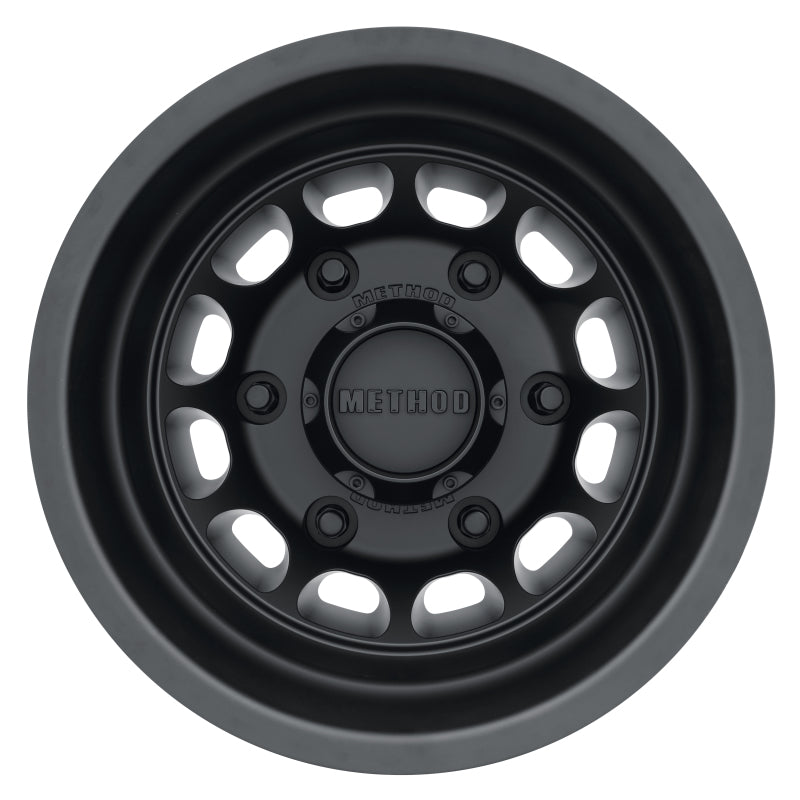 Method MR901 - REAR 16x5.5 -138mm Offset 6x205 161.04mm CB Matte Black Wheel - Racecraft Industries