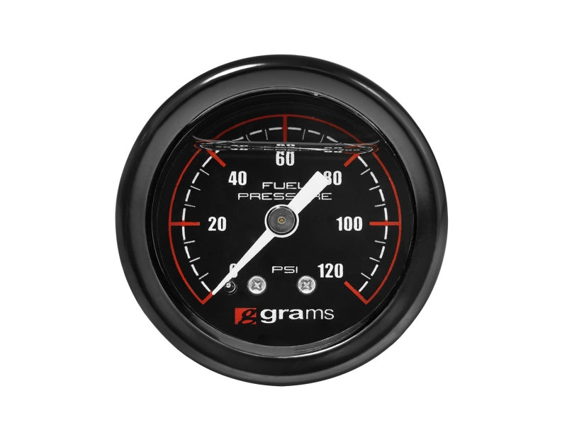 Grams Performance 0-120 PSI Fuel Pressure Gauge - Racecraft Industries