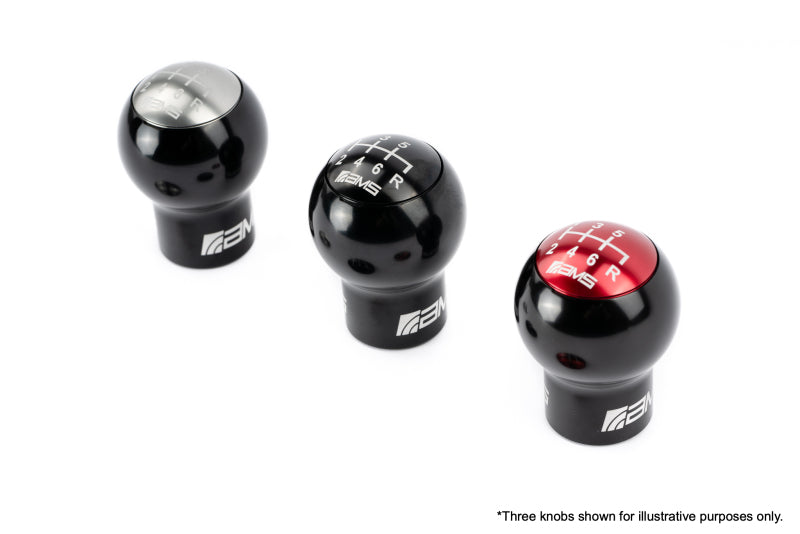 AMS Performance Subaru WRX/STi 6-Speed Billet Shift Knob (Incl Red, Black, & Gunmetal Cap) - Racecraft Industries