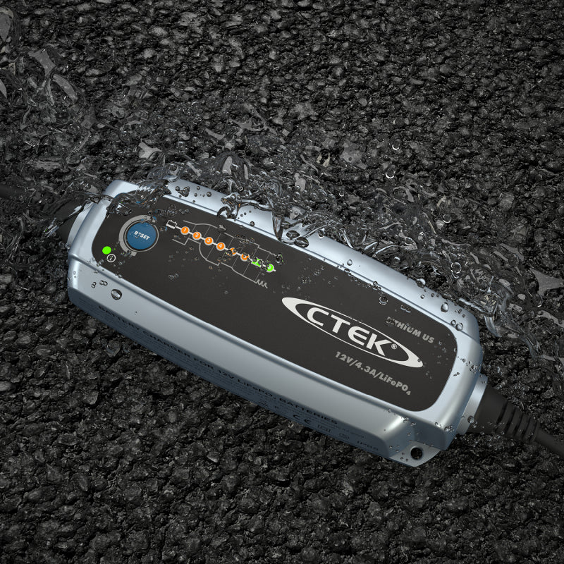 CTEK Battery Charger - Lithium US - 12V - Racecraft Industries