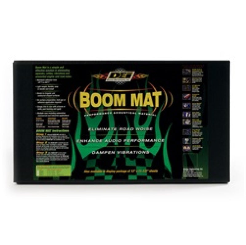 DEI Boom Mat Damping Material - 12-1/2in x 24in (2mm) - 20.8 sq ft - 10 Sheets - Racecraft Industries