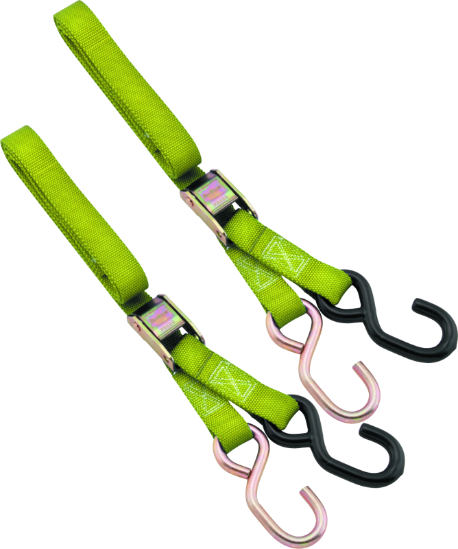 BikeMaster 1in Tiedown - Green - Racecraft Industries
