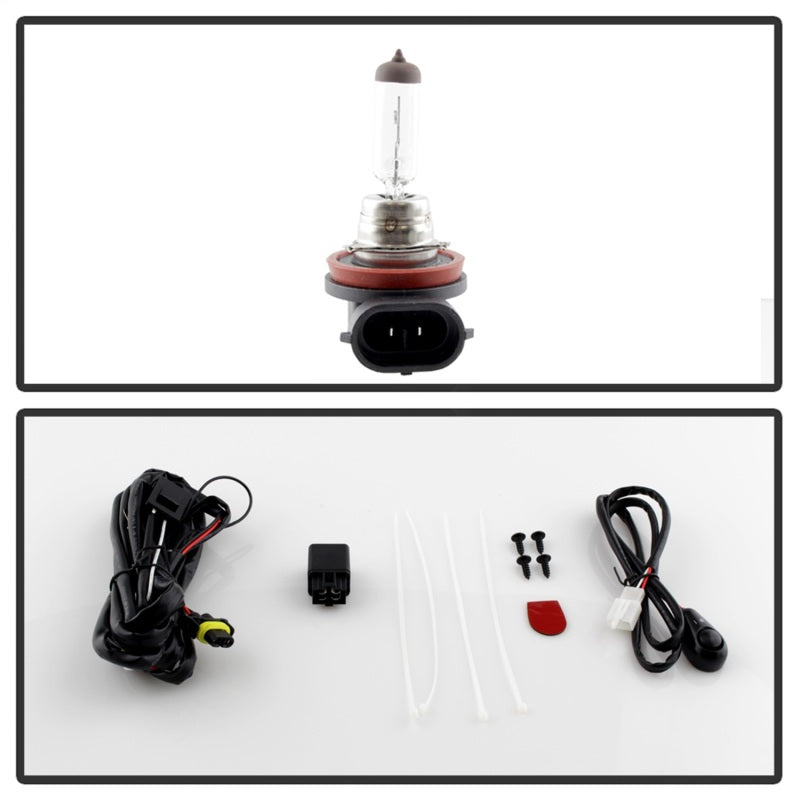 Spyder Ford Mustang 10-12 OEM Fog Light W/Universal Switch- Clear FL-FM2015-C - Racecraft Industries