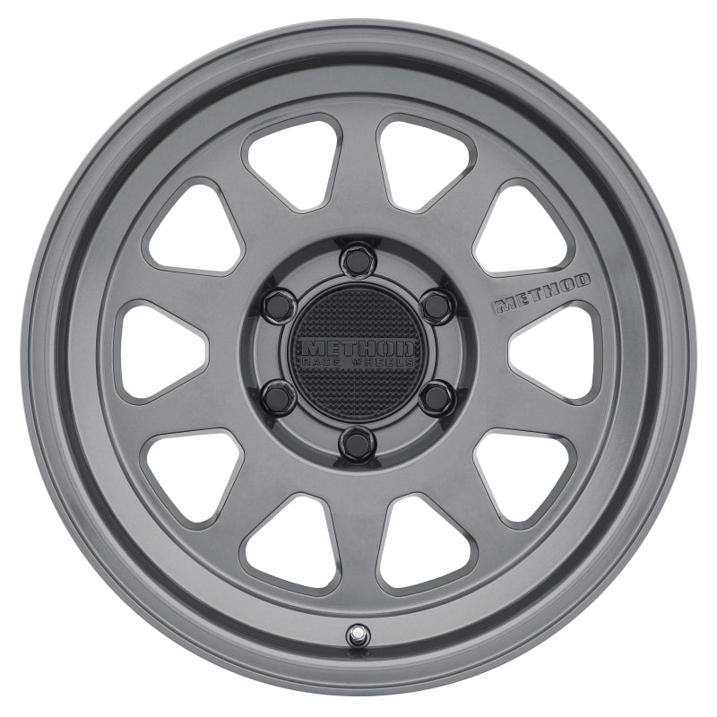 Method MR316 17x8.5 0mm Offset 6x135 87mm CB Gloss Titanium Wheel - Racecraft Industries